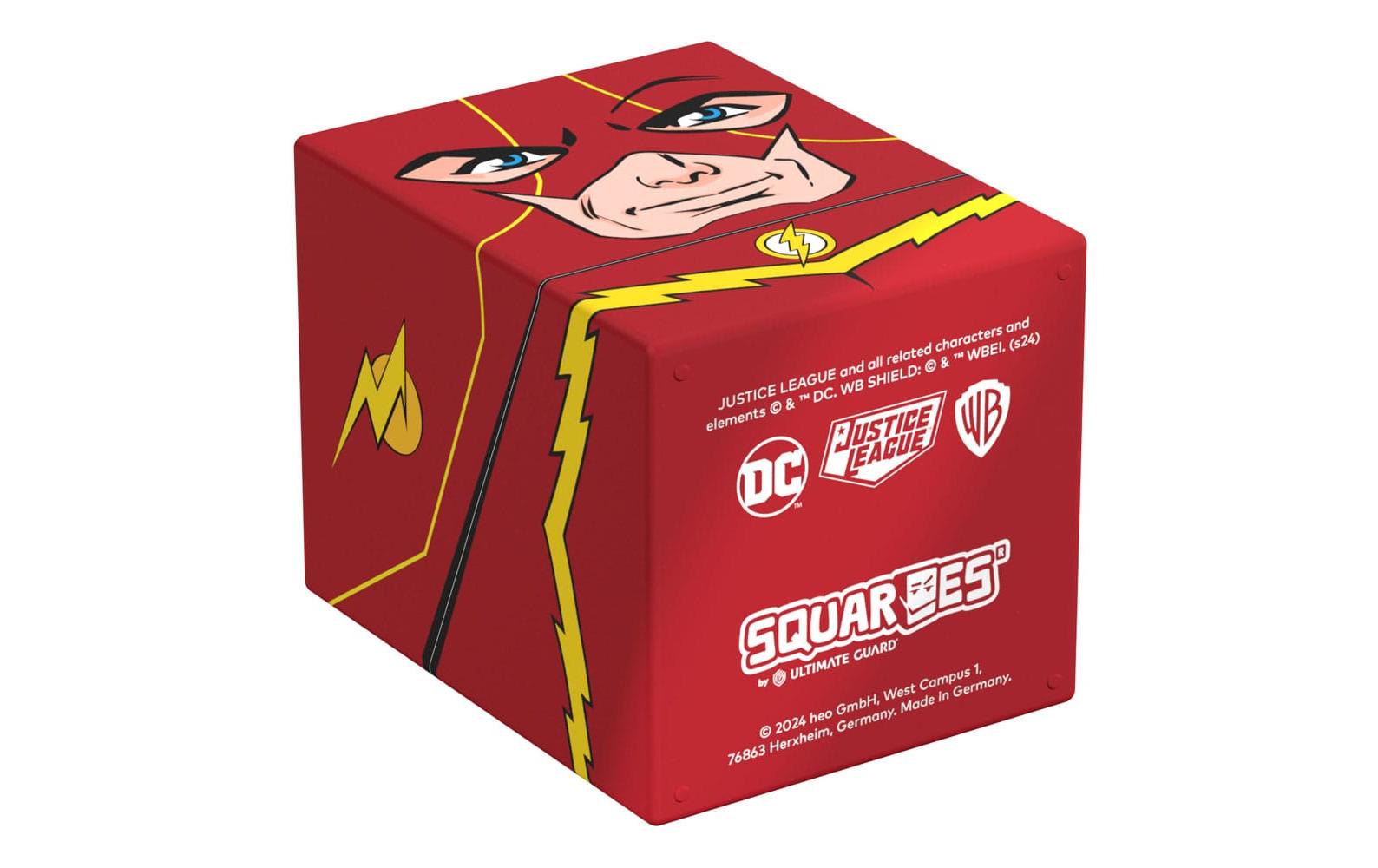 Kartenbox DC Justice League The FlashZur Aufbewahrung von Sammelkarten in Standardgrösse