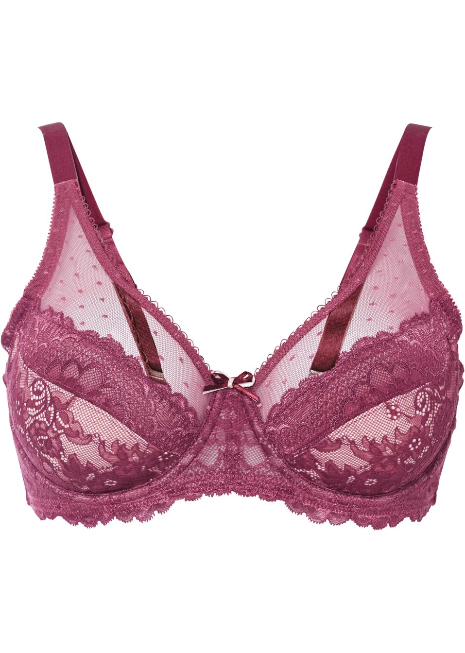 Soutien-gorge minimiseur à armatures avec polyamide recyclé