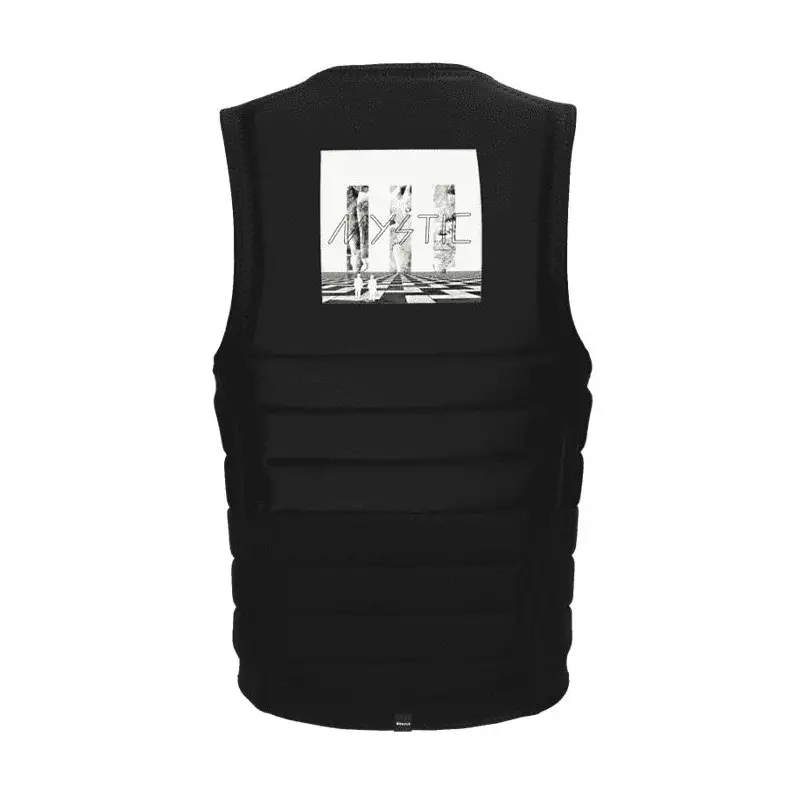 Gilet impact MYSTIC The Dom Frontzip Wake Black