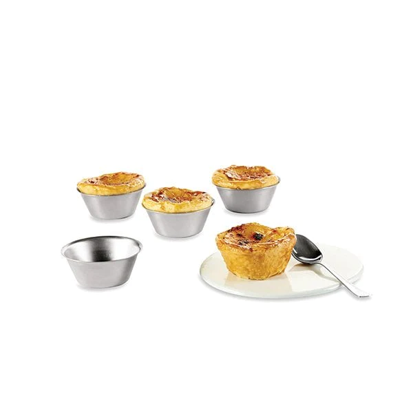 Lot 8 moules originaux à Pastéis de Nata - flans portugais Artame