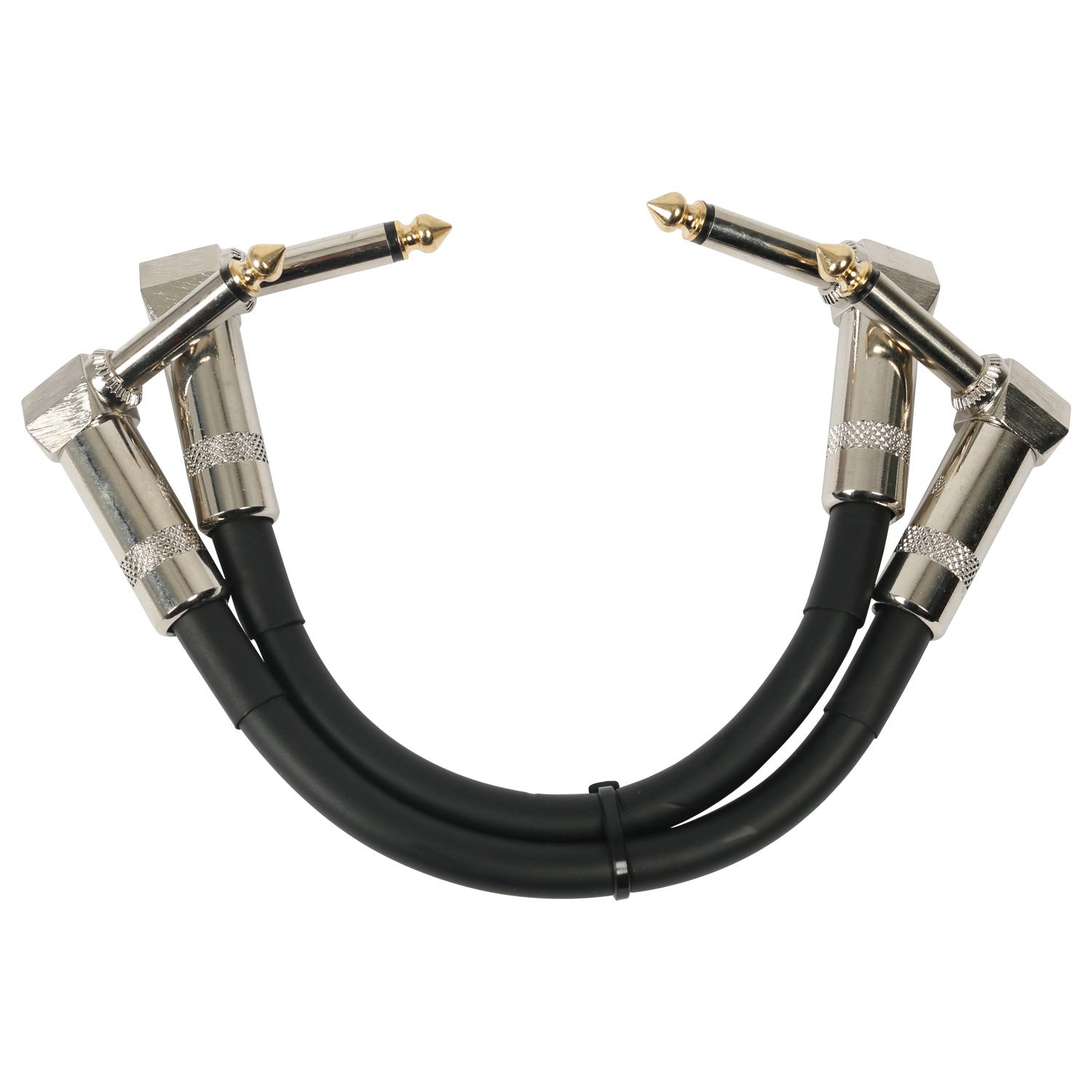 Devine PCH/0.15 patchkabels haaks mono jack-jack 15 centimeter