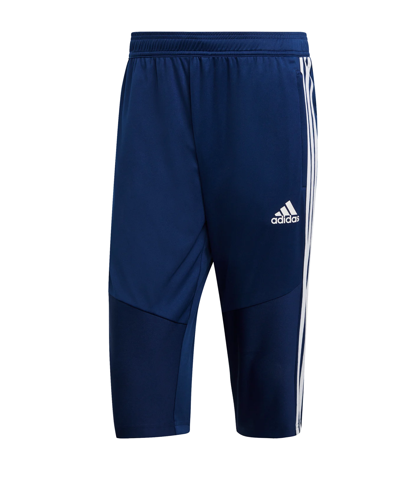 adidas Tiro 19 3/4 Pant Dunkelblau Weiss