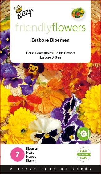 BUZZY Flower mix Eetbare bloemen voor 15 m²