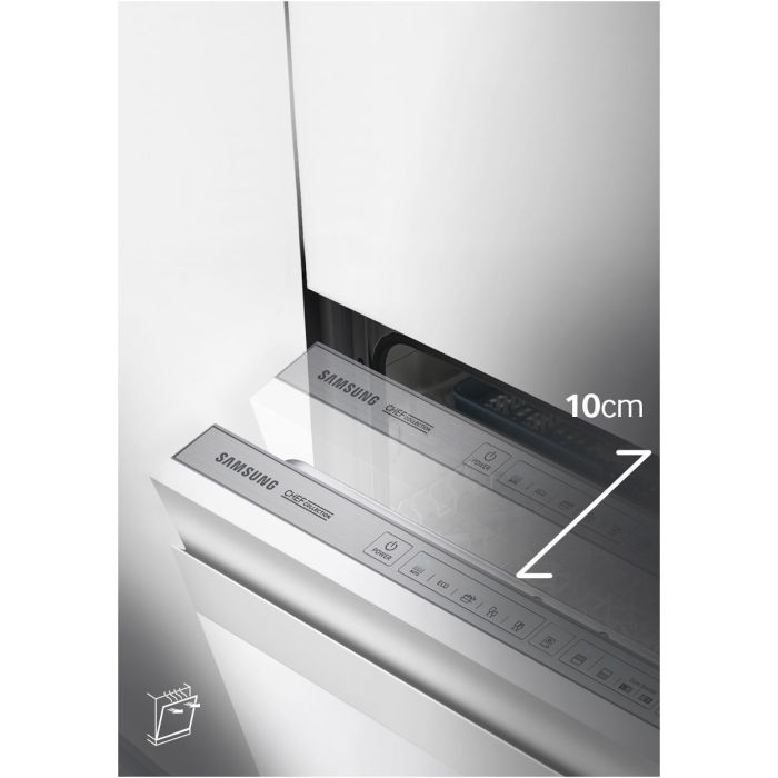 Samsung Vollintegrierter Geschirrspüler DW 60R7040BB/EG Edelstahl