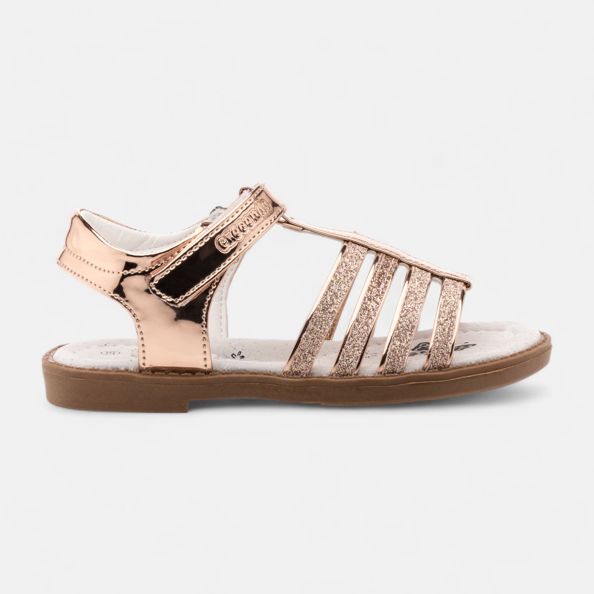 Nu-pieds Fille rose