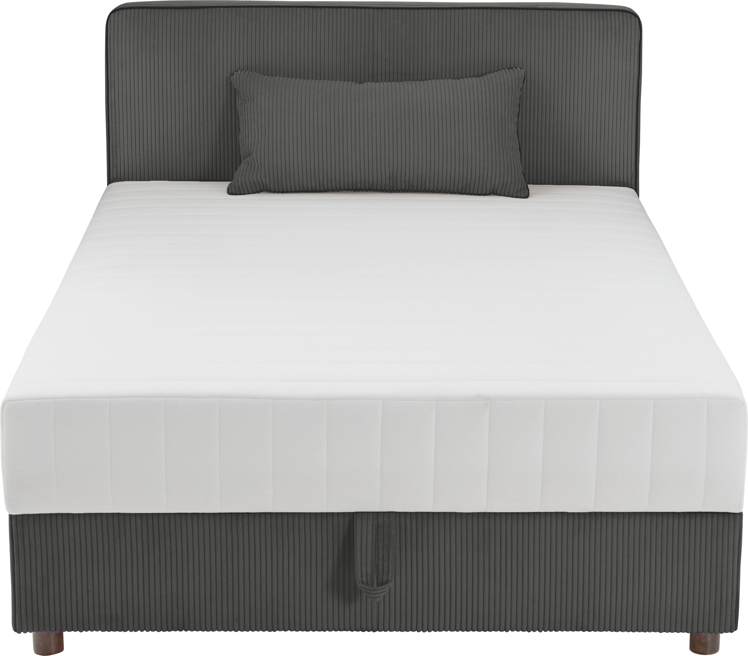 ATLANTIC home collection Bett »Corinna« Boxbett inkl. Stauraum, Cord, erhältlich in unterschiedlichen Breiten