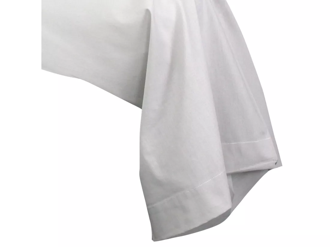 Taie de traversin uni 185X43 cm coton ALTO Calcium