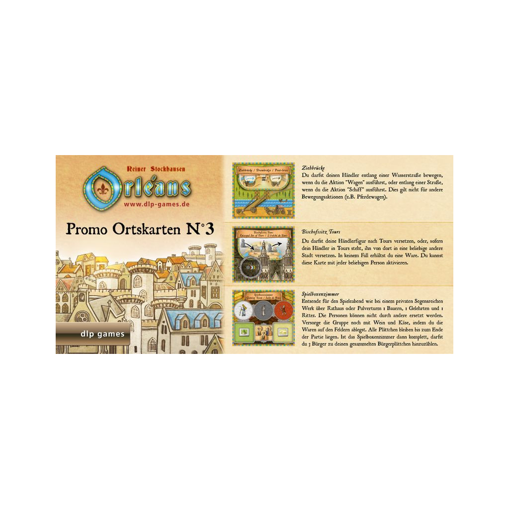 Orléans - Promo Ortskarten Nr. 3