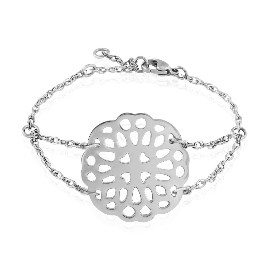 Bracelet Alaya Acier Blanc