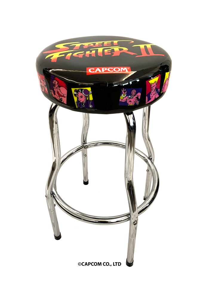 ARCADE 1 Up Capcom Legacy Adjustable Stool
