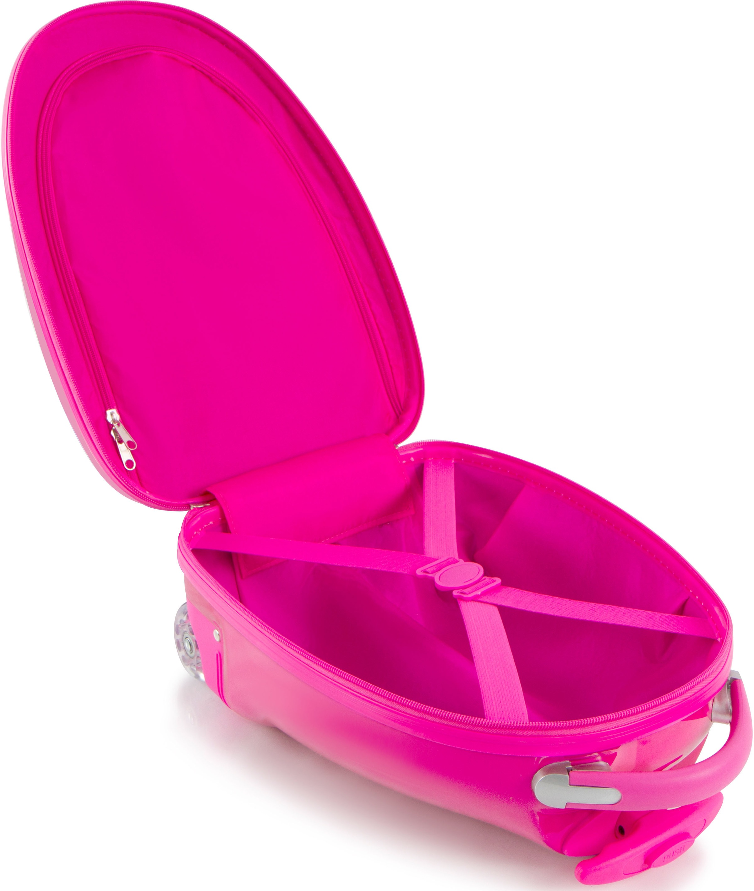 Heys Kinderkoffer »Paw Patrol, Rosa« 19 l 2 Rollen Heys x Joachim Llambi Kindertrolley Handgepäck-Koffer