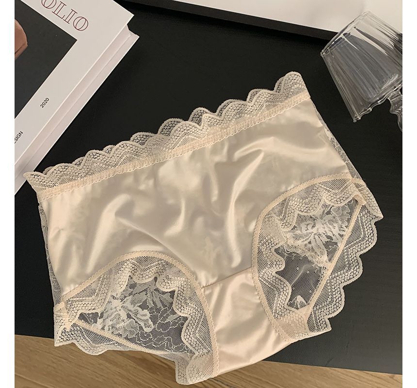 camikiss - Hoge taille kanten slipjes