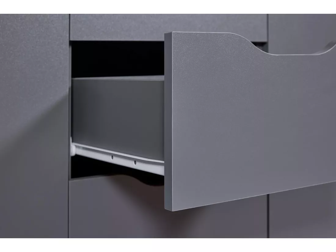 Commode 2 Portes & 4 Tiroirs 