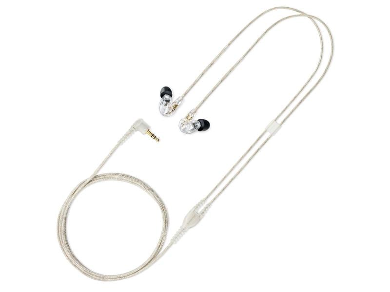 Shure In-Ear-Kopfhörer SE215 Pro – Transparent Professionelle geschlossene In-Ear-Kopfhörer
