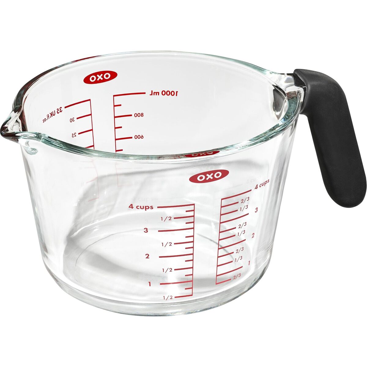 Målebeger 1 liter, glass