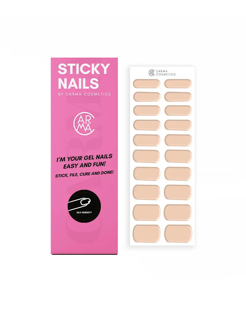 Gel Polish Stickers Silk Serenity