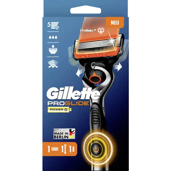 ProGlide Flexball Power Rasierer mit einer Klinge