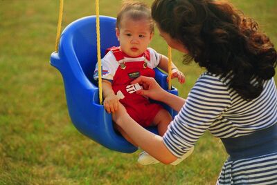 Little Tikes Huske Toddler Swing Blå