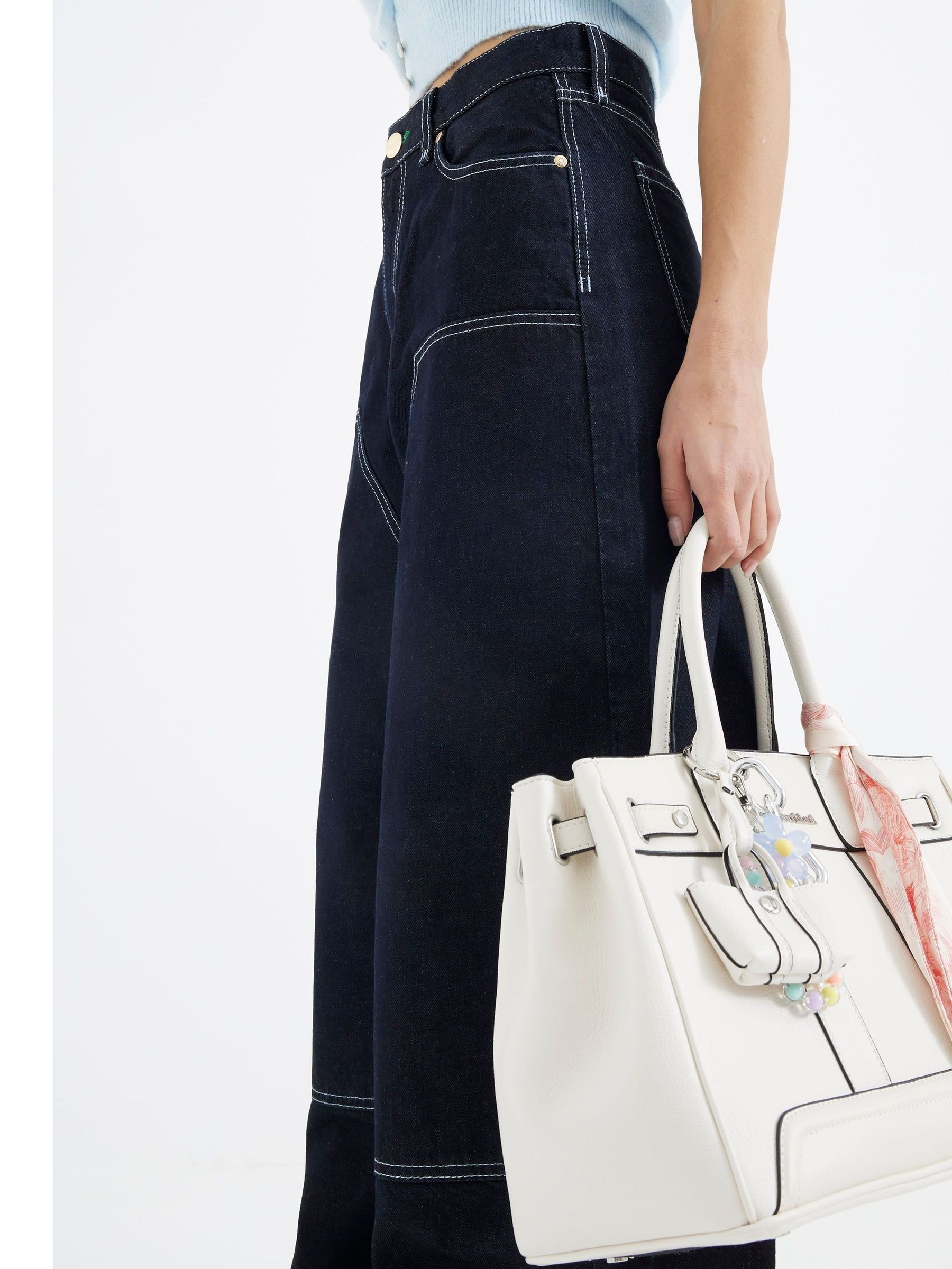 River Island Carpenter Barrel 100% Cotton Jeans