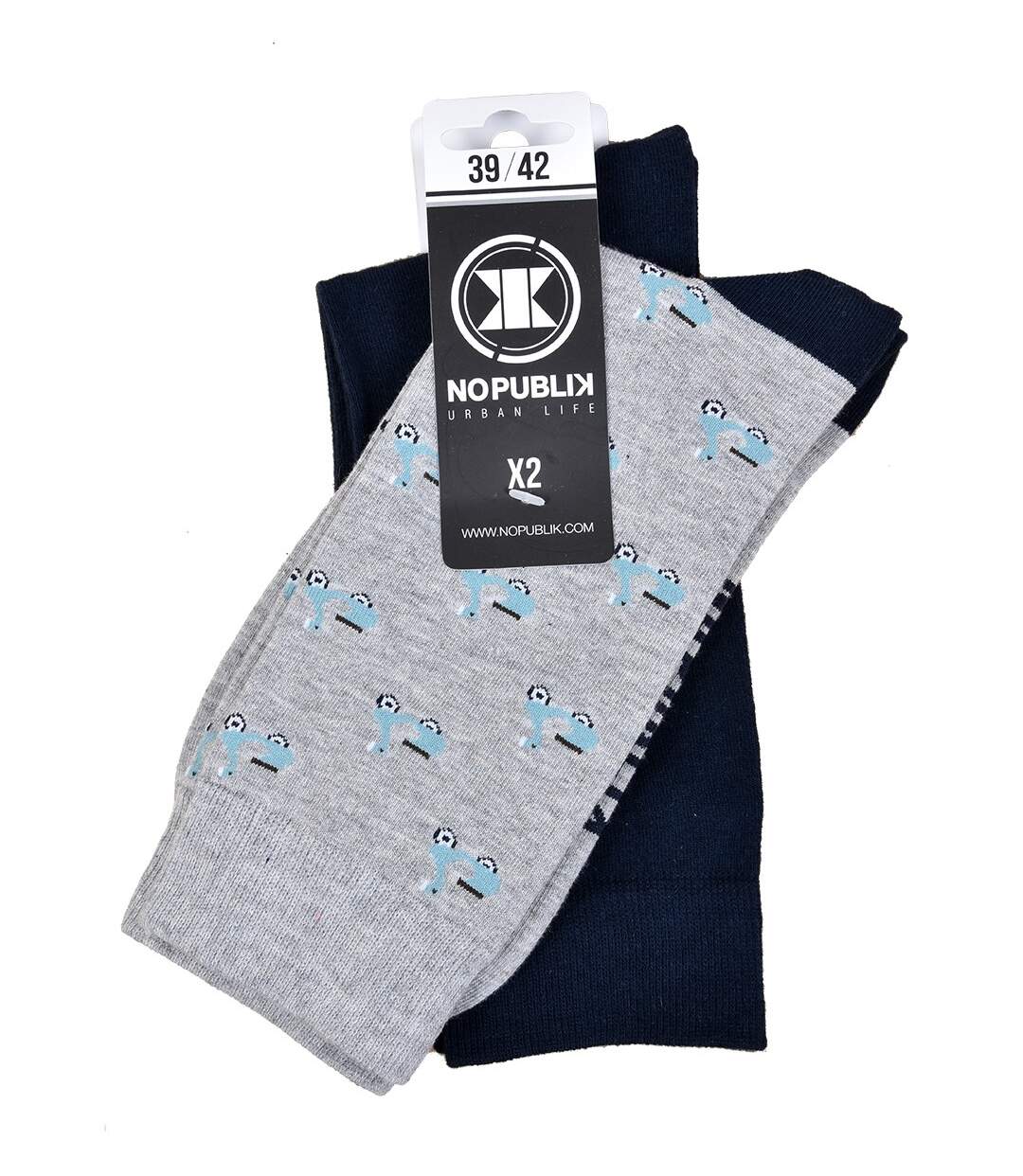 Chaussettes Homme NO PUBLIK Qualité et Confort-Assortiment modèles photos selon arrivages- Pack de 8 Paires NO PUBLIK