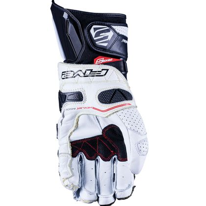 Gants Five RFX RACE - Blanc / Noir