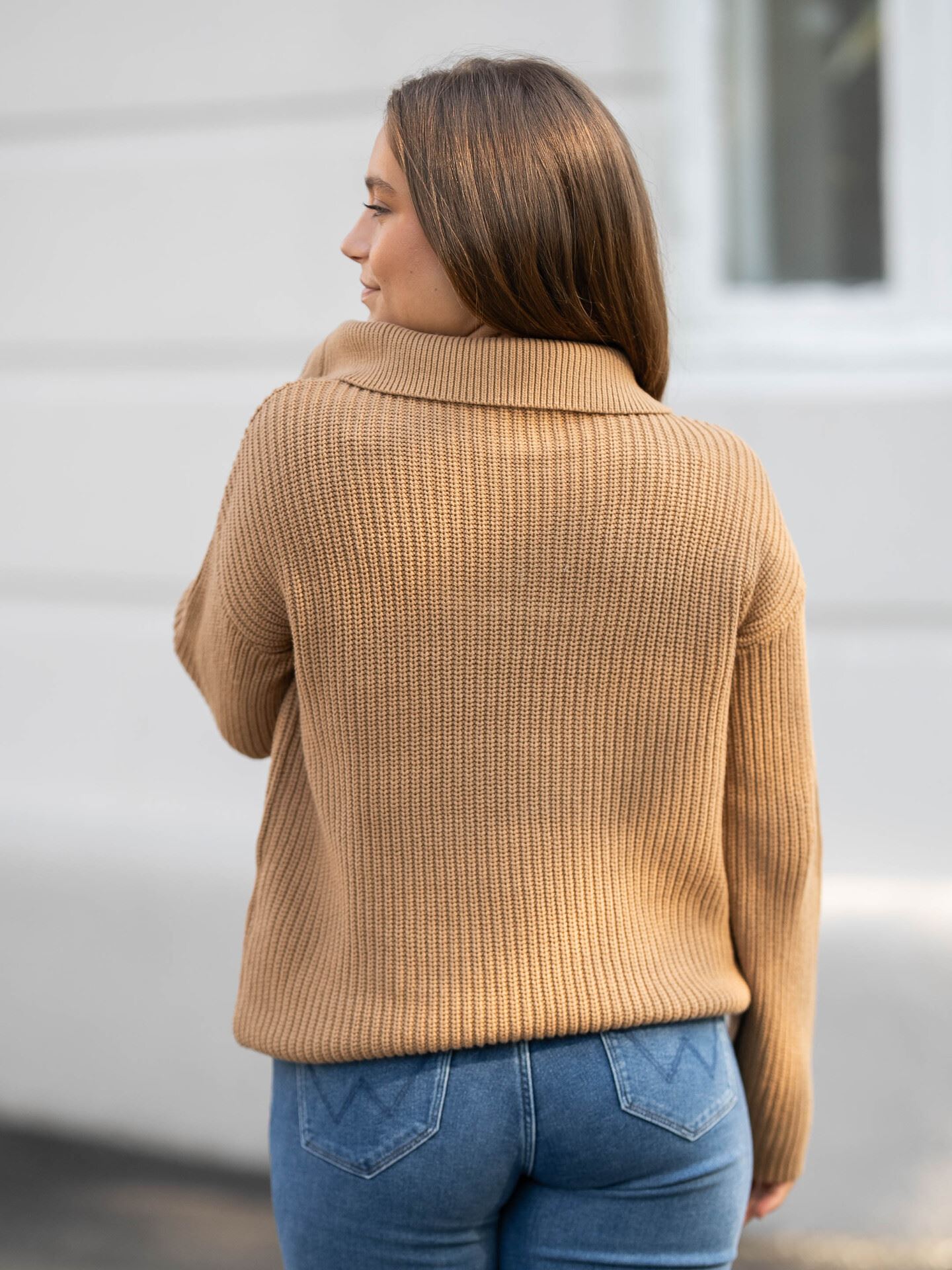 Bloomie Long Sleeve Knit Half Zip