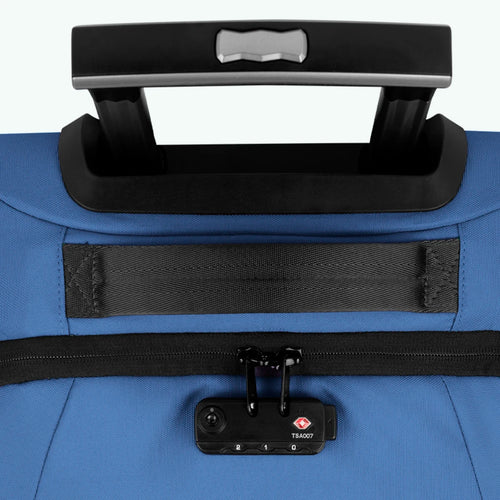 Valise souple 2 roues small Shiraz bleu