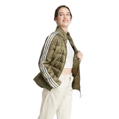 Adidas SportswearEssentials 3S Light Down Jacket - oliv