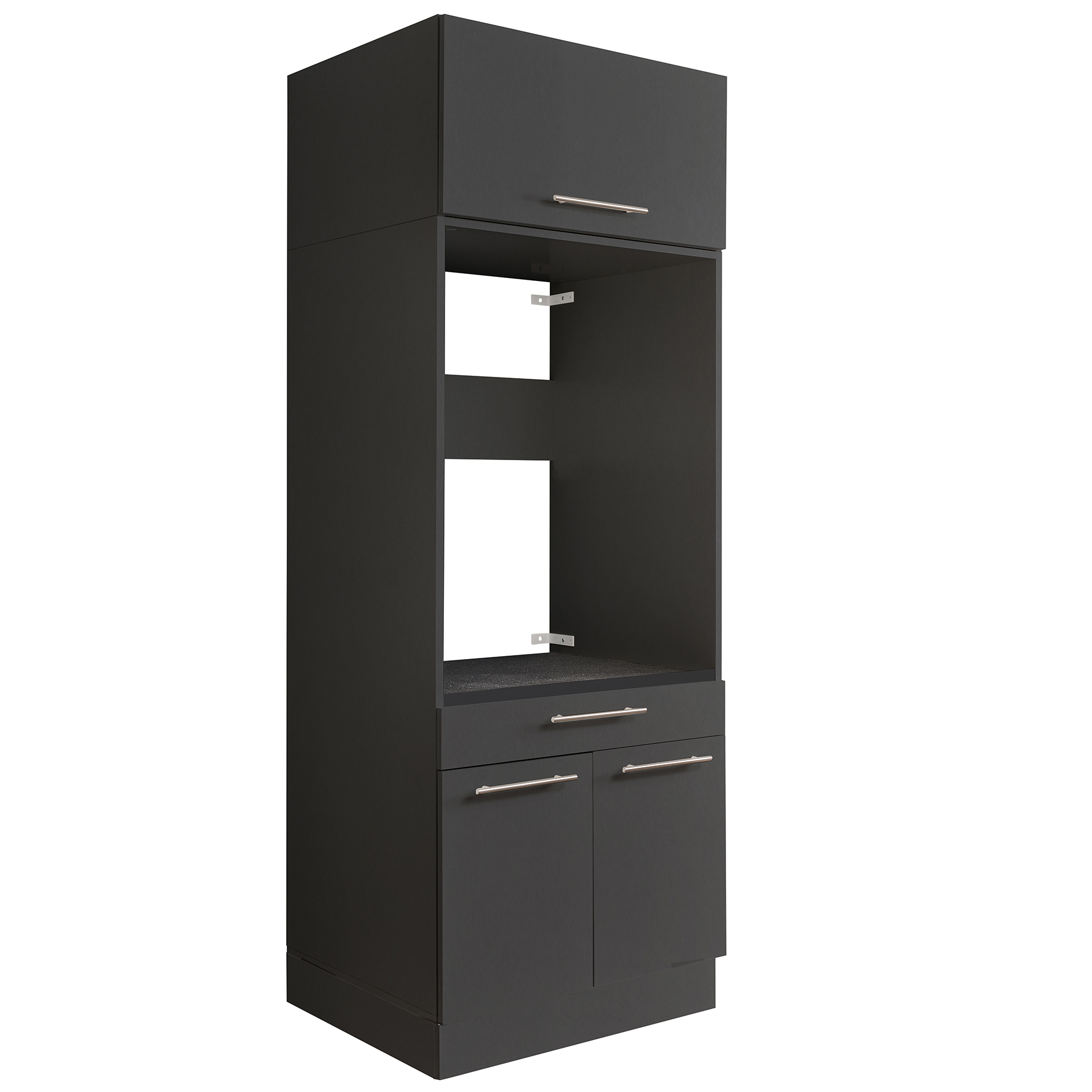 Aufsatzschrank - anthrazit - Softclose - 68 cm