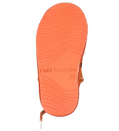 EMU Australia Teddyboots - Tiger - Deep Orange