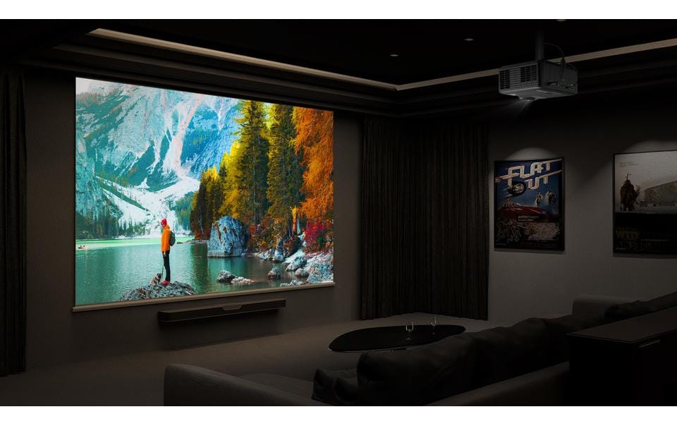 Projektor V70-4K<br>4K HDR RGB-Laser-Heimkino-Beamer