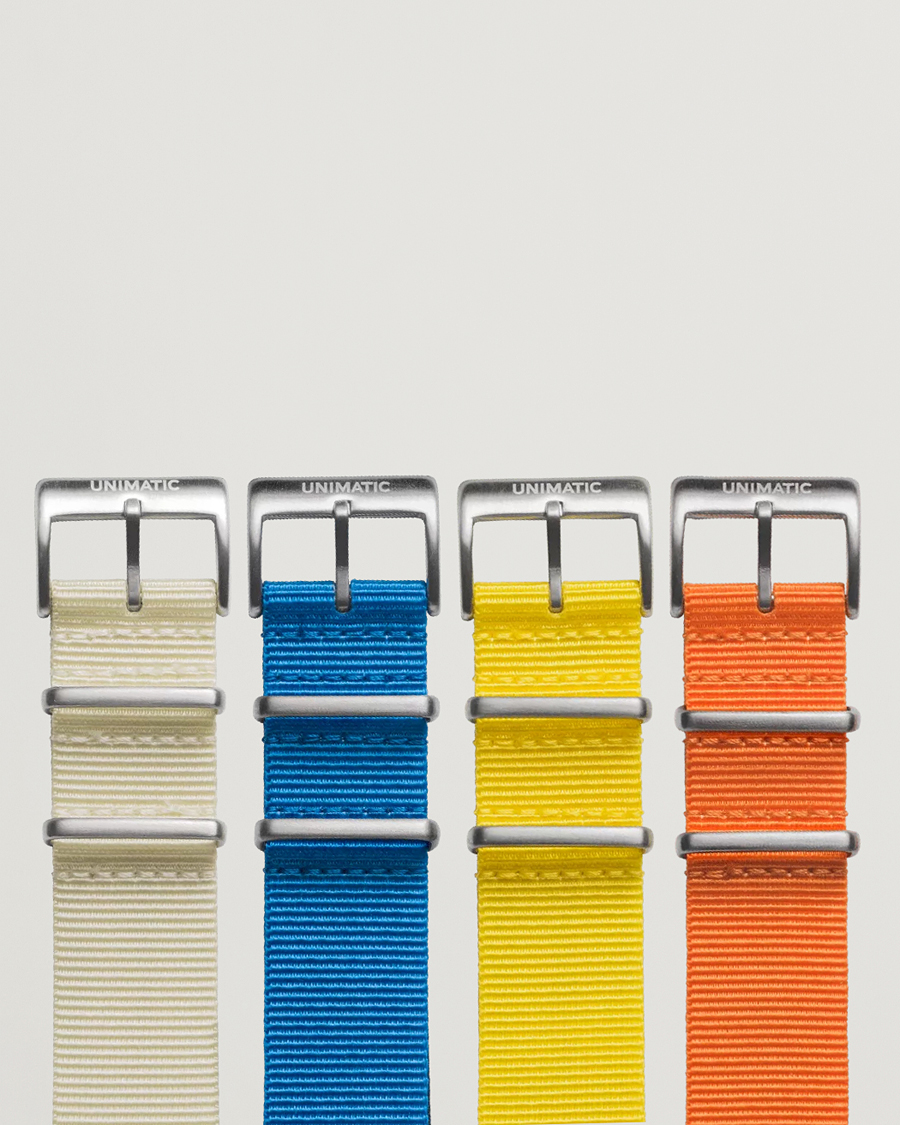 UNIMATIC Bold Nato Steel 22mm Strap Set Multi