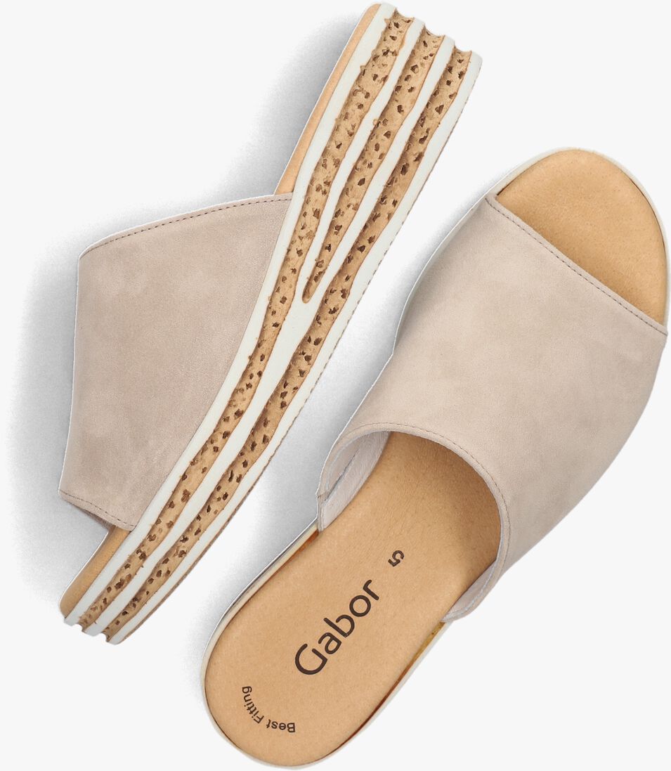 GABOR beige gabor slippers 559