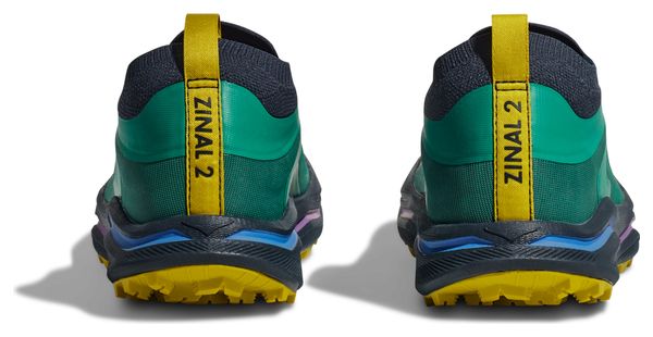Chaussures Trail Hoka One One Zinal 2 Vert Femme