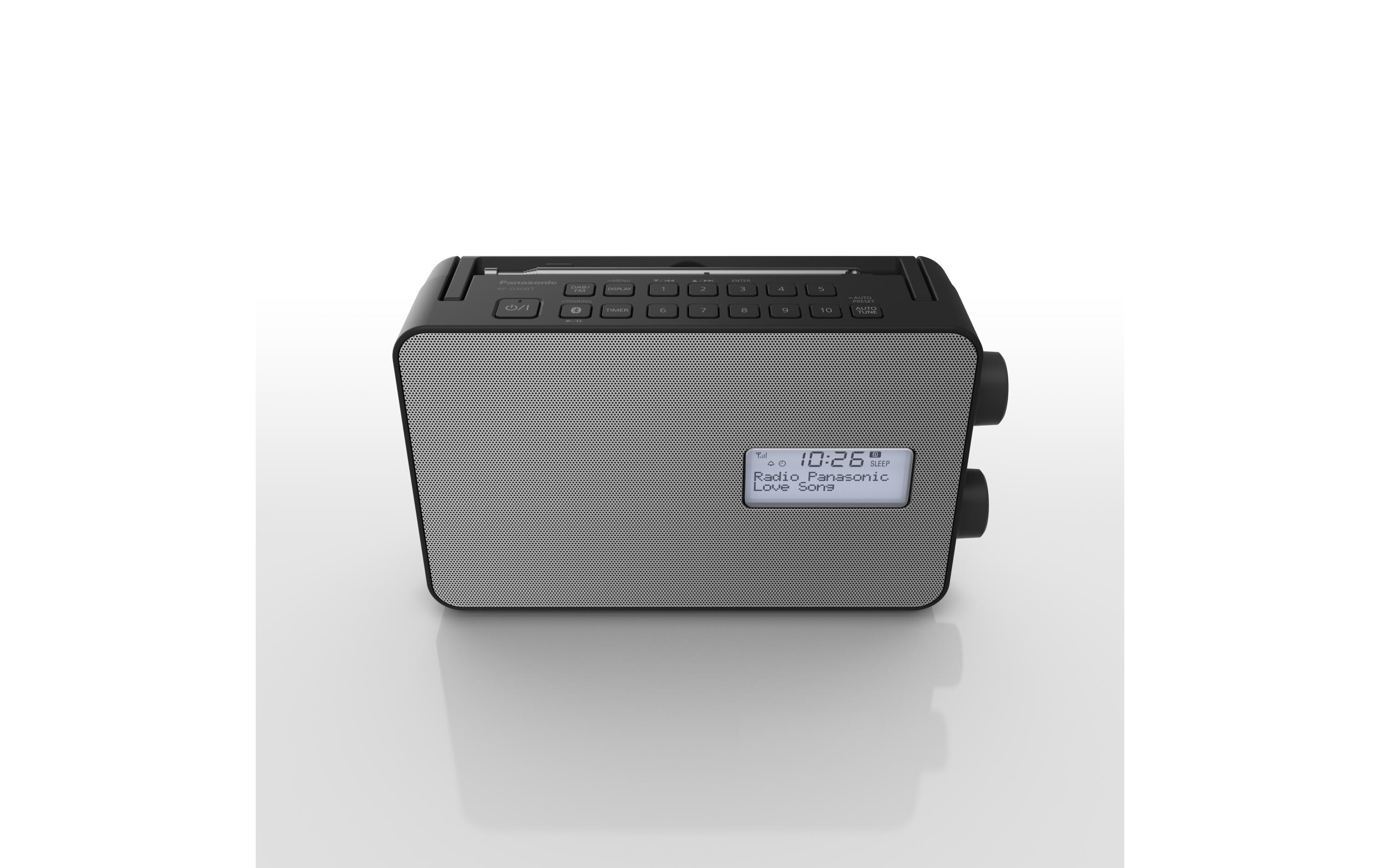 DAB+ Radio RF-D30BTEG SchwarzDAB+ Digitalradio mit Bluetooth