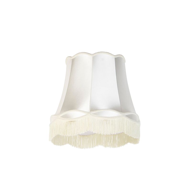 Zijden lampenkap creme 45/30/44 - Granny