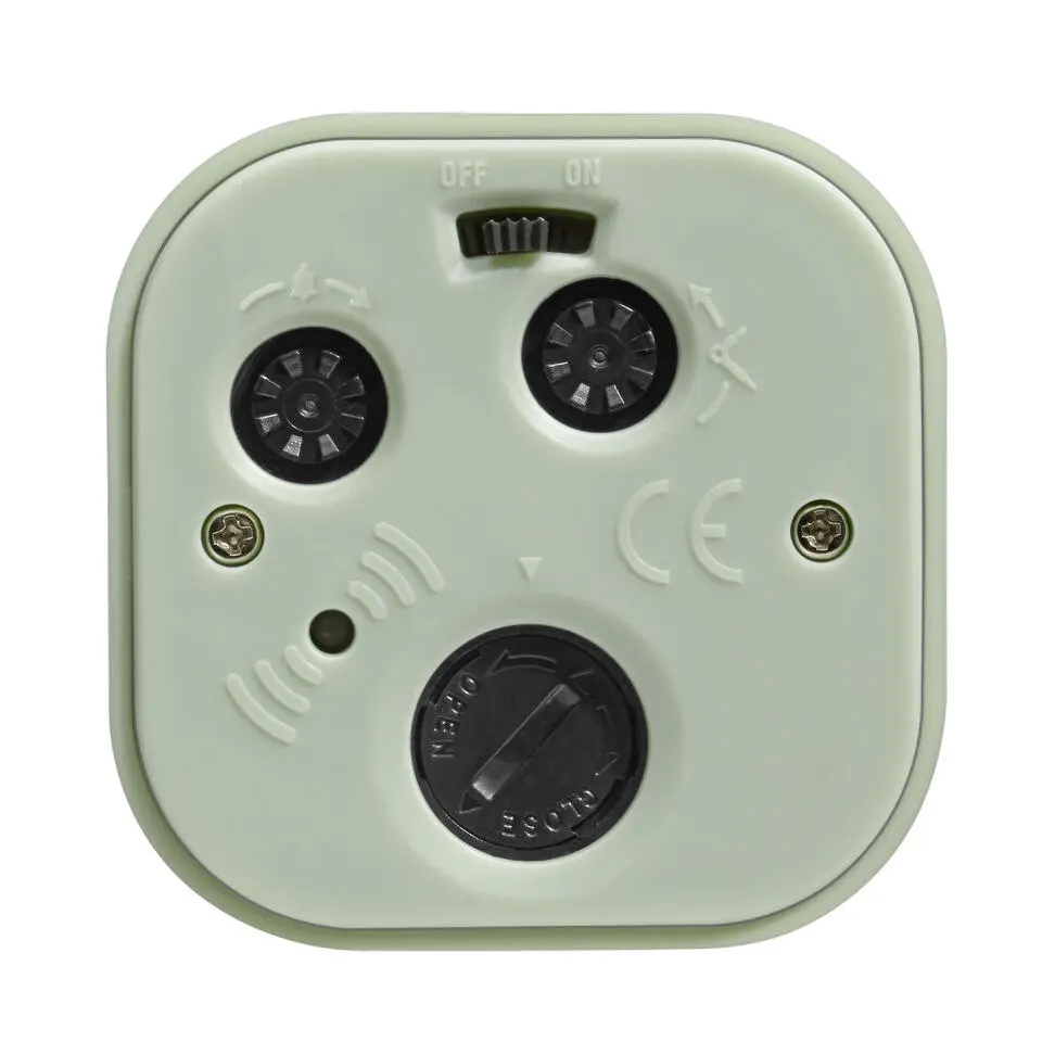 TFA wekker/reiswekker - alarmklok - mintgroen - 5 cm - kunststof