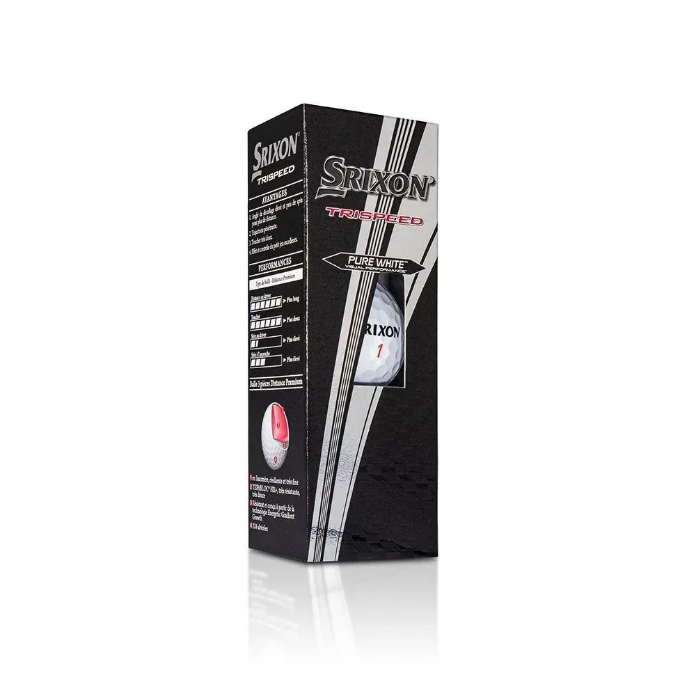 TriSpeed 4 3-Lags Golfball Hvit 9 Dusin