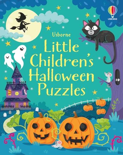 Little Children's Halloween Puzzles: A Halloween Book for Kids - Children's Puzzles (Paperback)