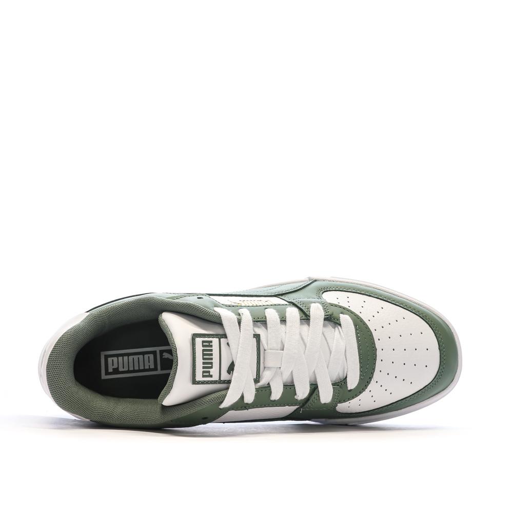 Puma Baskets Blanches/Verts Homme Puma Pro Classic