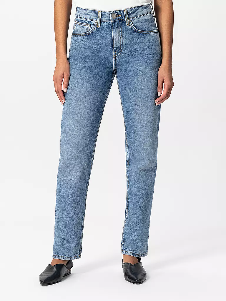 MUD JEANS Jeans Relax Fit EASY GO blau