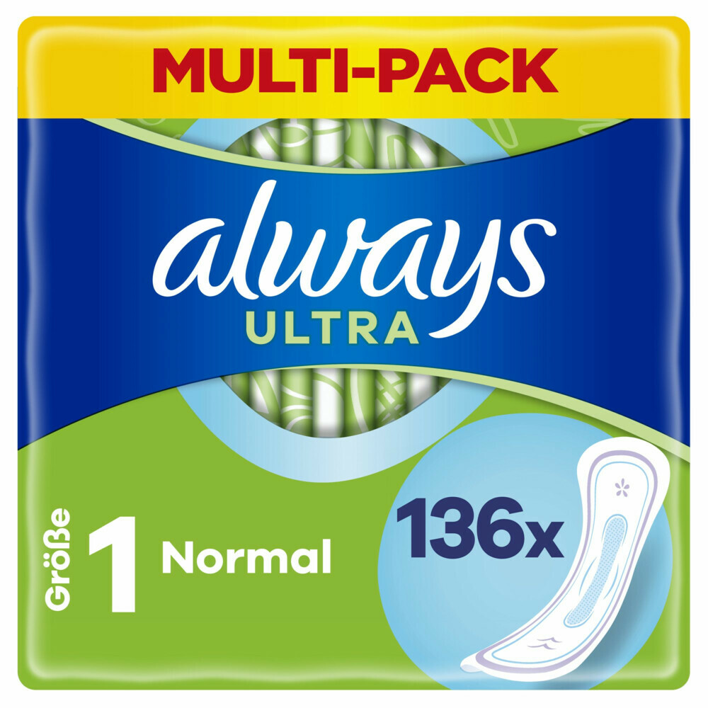 Always Maandverband Ultra Normal136 stuks