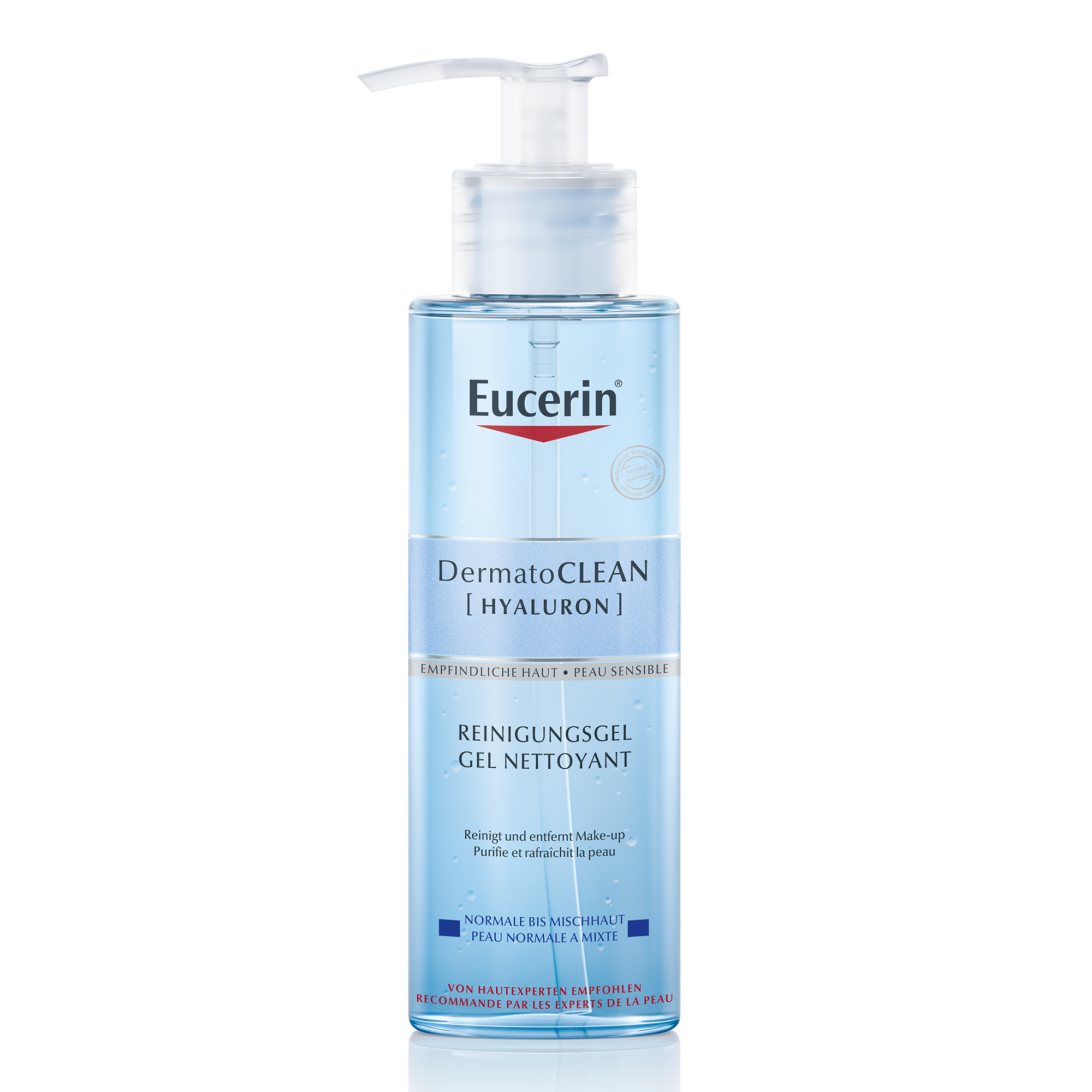 EUCERIN DermatoCLEAN Reinigungsgel Gel erfrischend Fl 200 ml