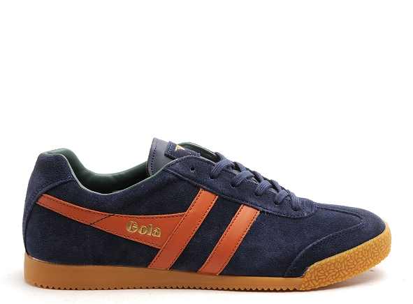 Gola basses homme harrier cma192 bleu