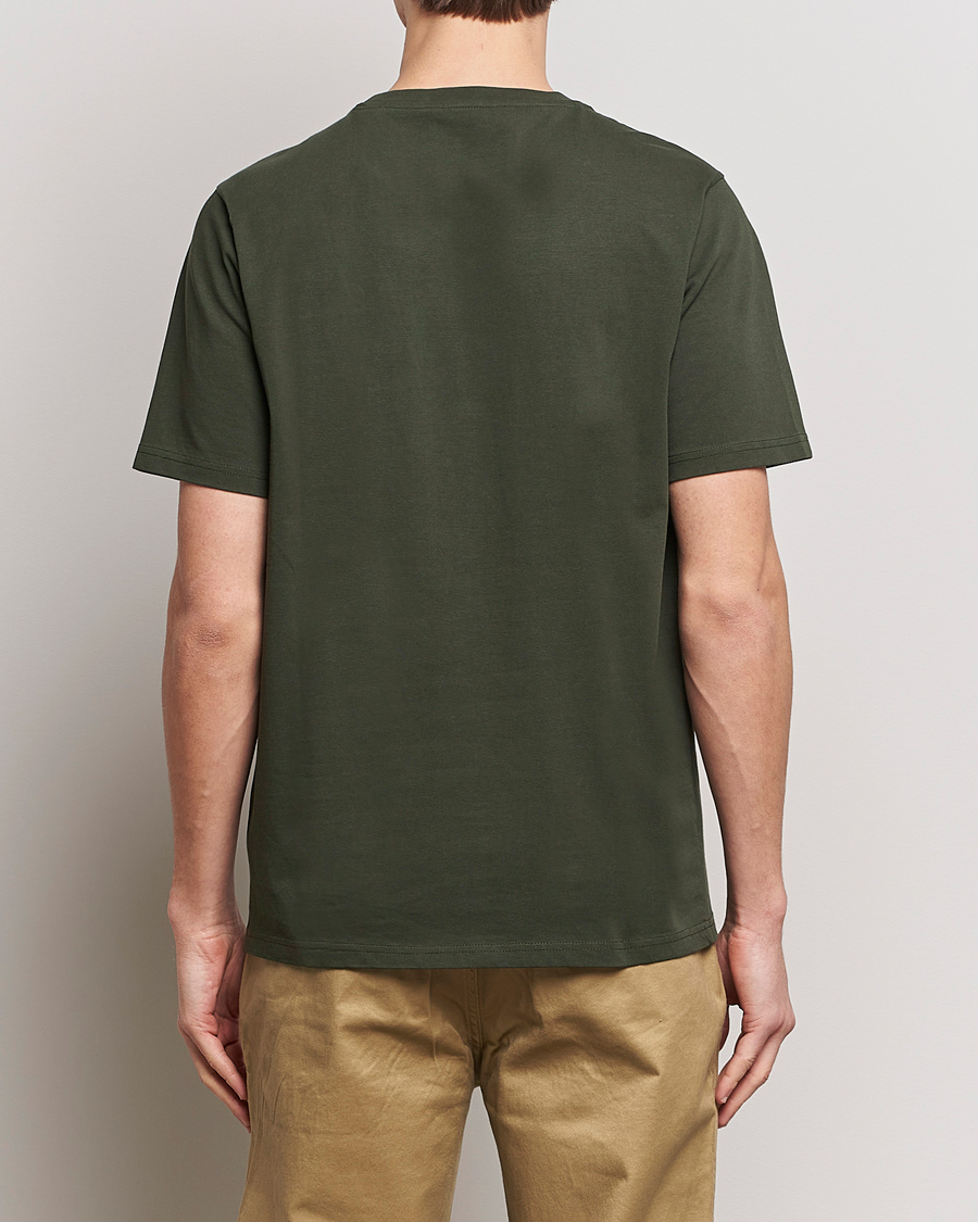 KnowledgeCotton Apparel Loke Badge T-Shirt Forest Night