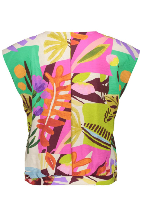 Geisha multi color dames t-shirt