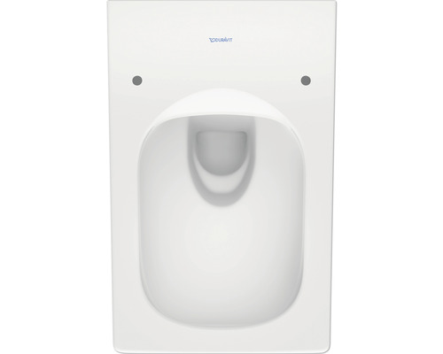 DURAVIT wandcloset Viu, diepe spoeling, open rand, glanzend wit met coating, zonder toiletzitting 25110900001