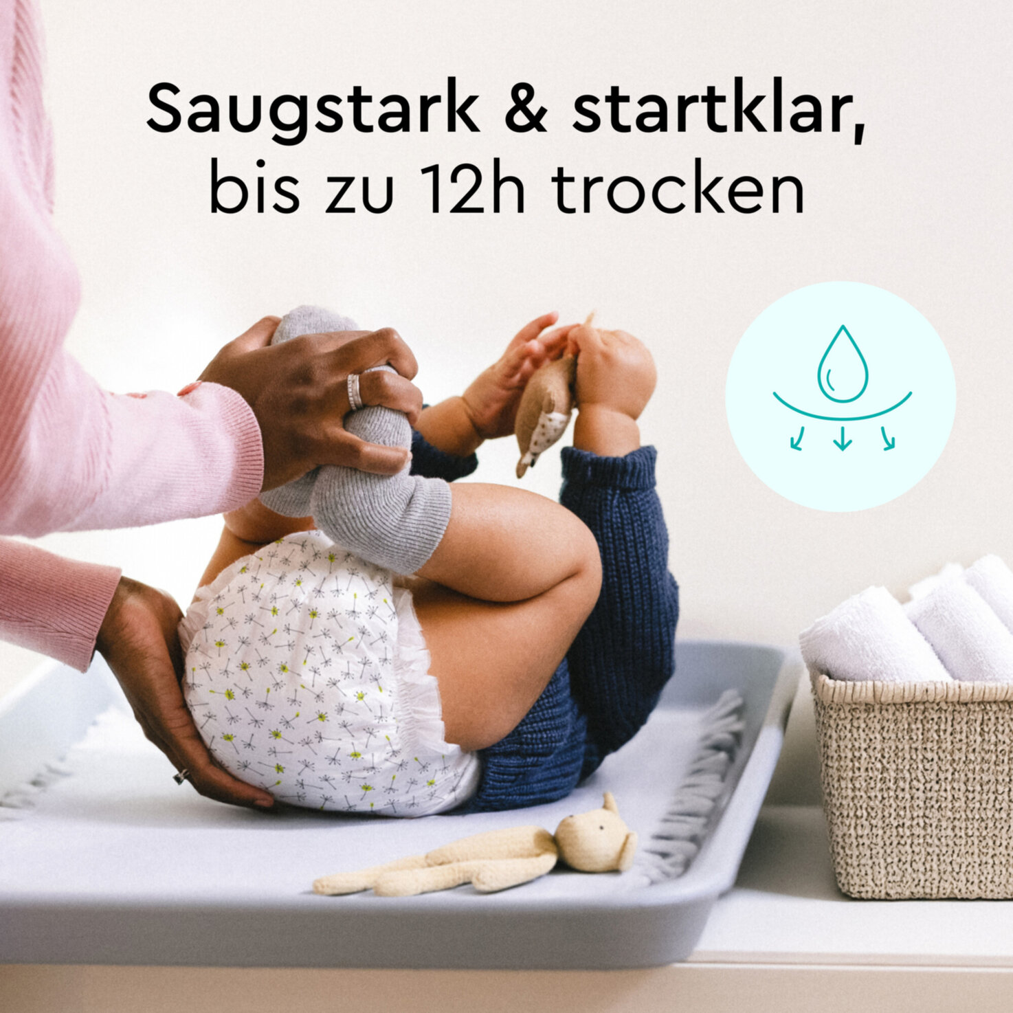 Lillydoo Windeln Maxi Grösse 4, 9-14kg 25 Stück