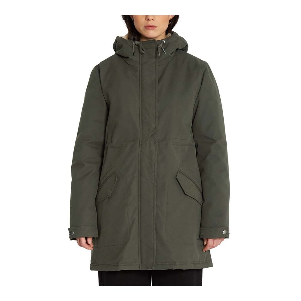Volcom LESS IS MORE 5K - Parka Femme rinsed black