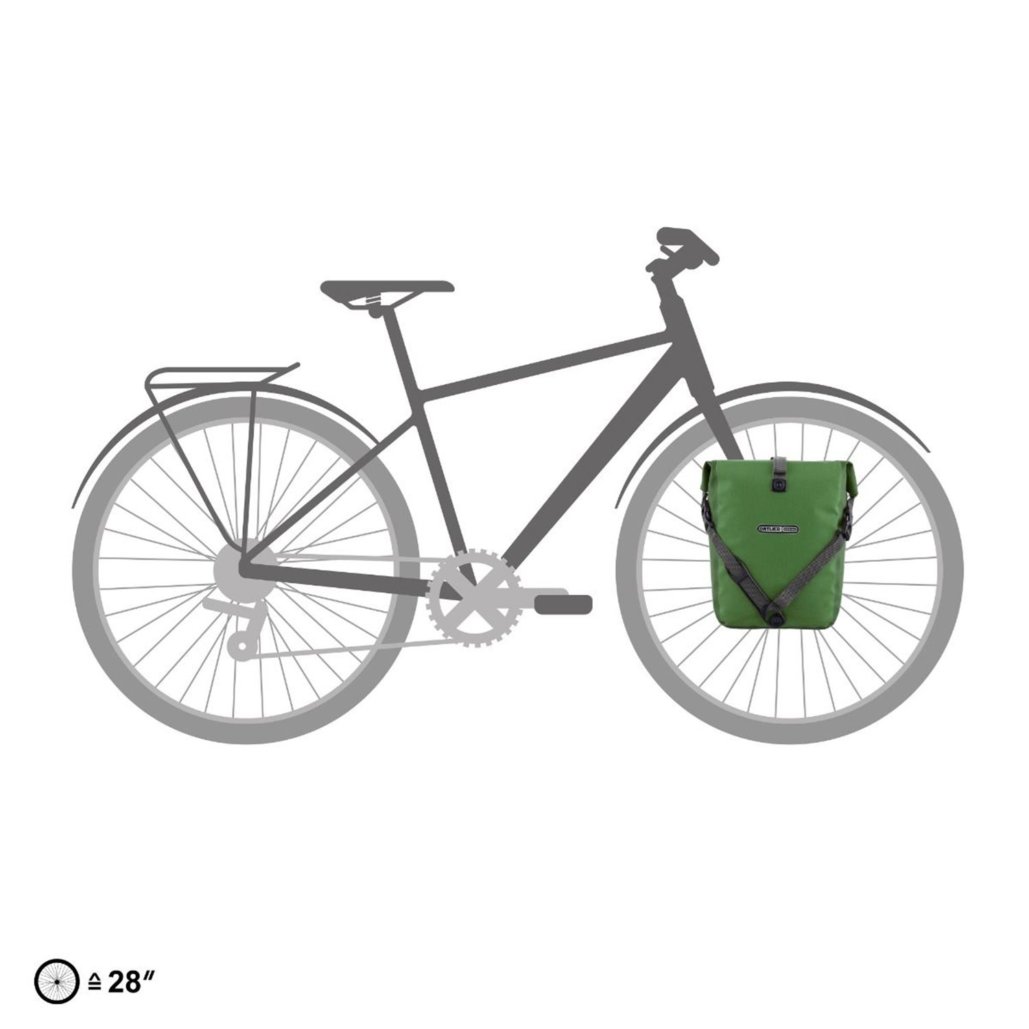 Ortlieb Sport-Roller Plus QL2.1 14.5L kiwi-moss green